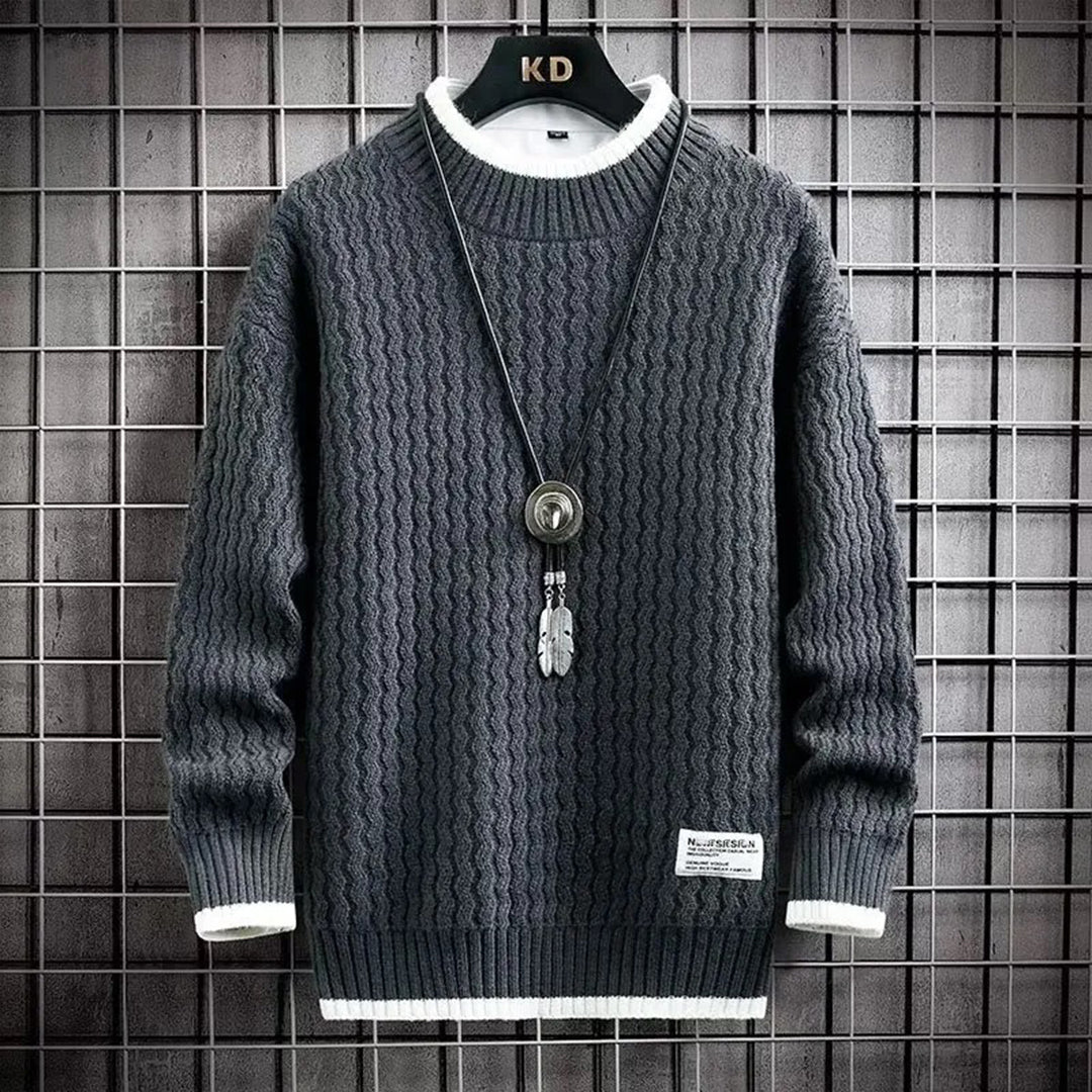 LEROY – Hochwertiger, weicher Pullover in einzigartiger Grobstrick-Optik