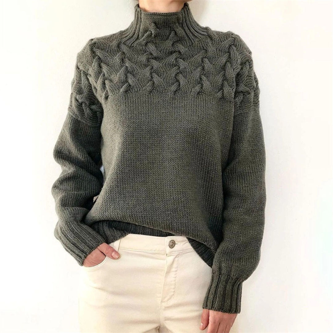 Krohn-e | Eleganter Pullover mit Rollkragen