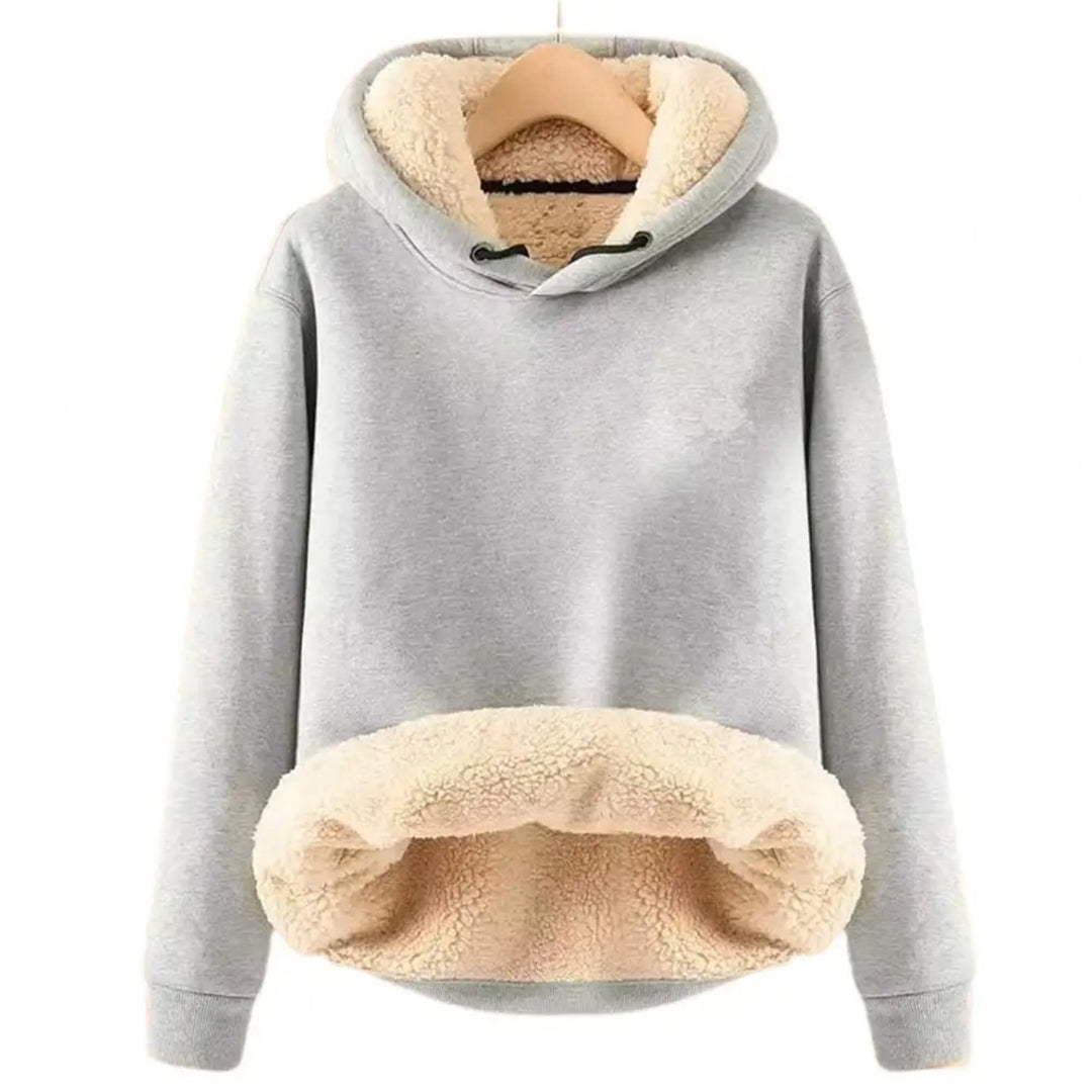 Krohn-e | Weicher und warmer Kapuzenpullover für Frauen, perfekt für den Herbst