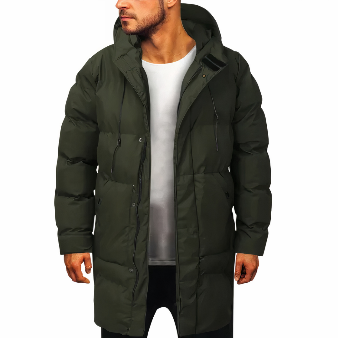 Krohn-e | Wasserdichte Winterjacke mit Kapuze