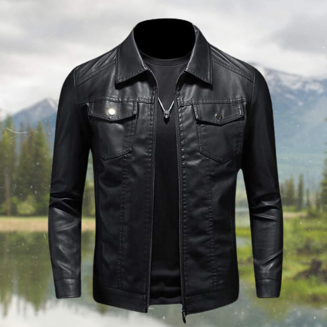 Krohn-e | Lederjacke mit Modernem Look