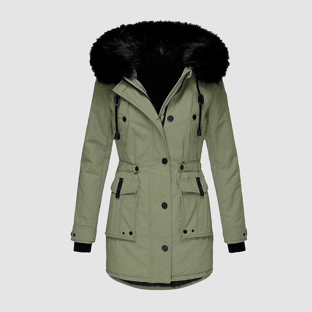 Krohn-e | Fellgefütterte Winterjacke