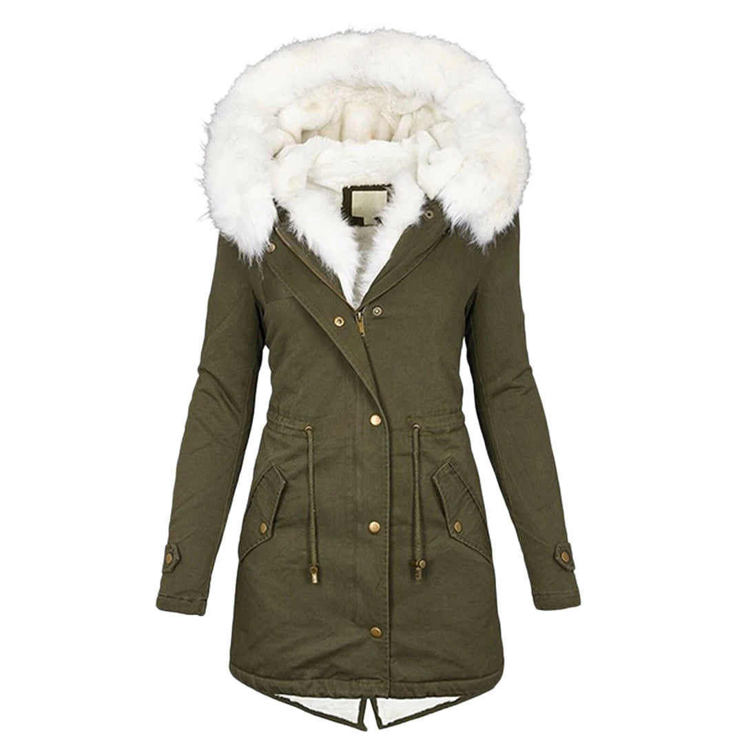 Krohn-e | Fleecegefütterte Damen Winterjacke