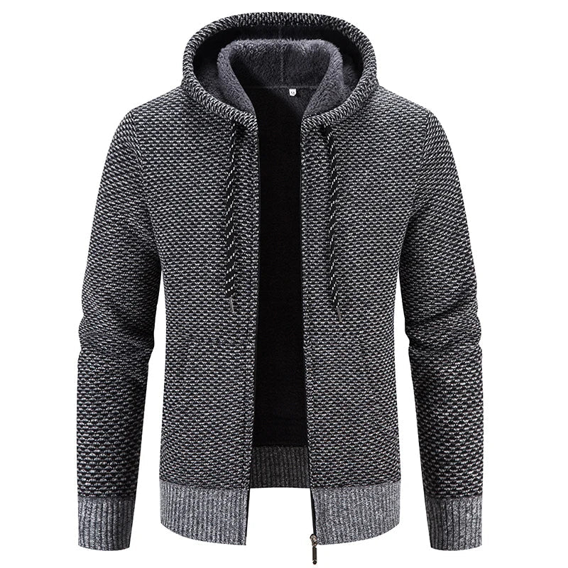 Männers Strickjacke - bequem und aus Hanf