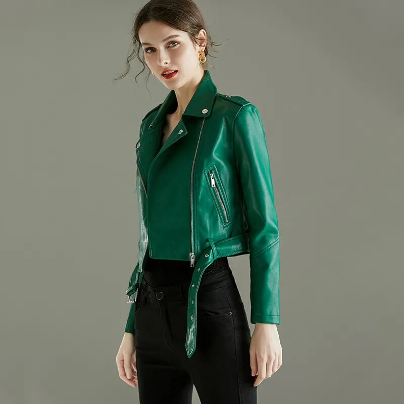 Krohn-e | Leder Damenjacke