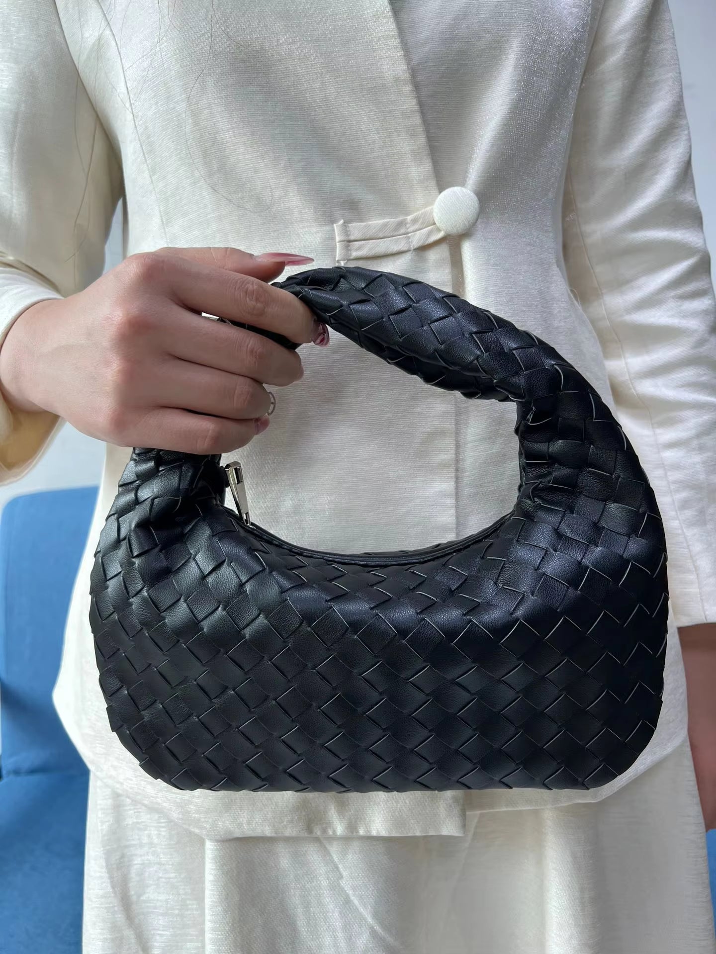 Krohn-e | Gewebte Leder Tasche - Krohn-e