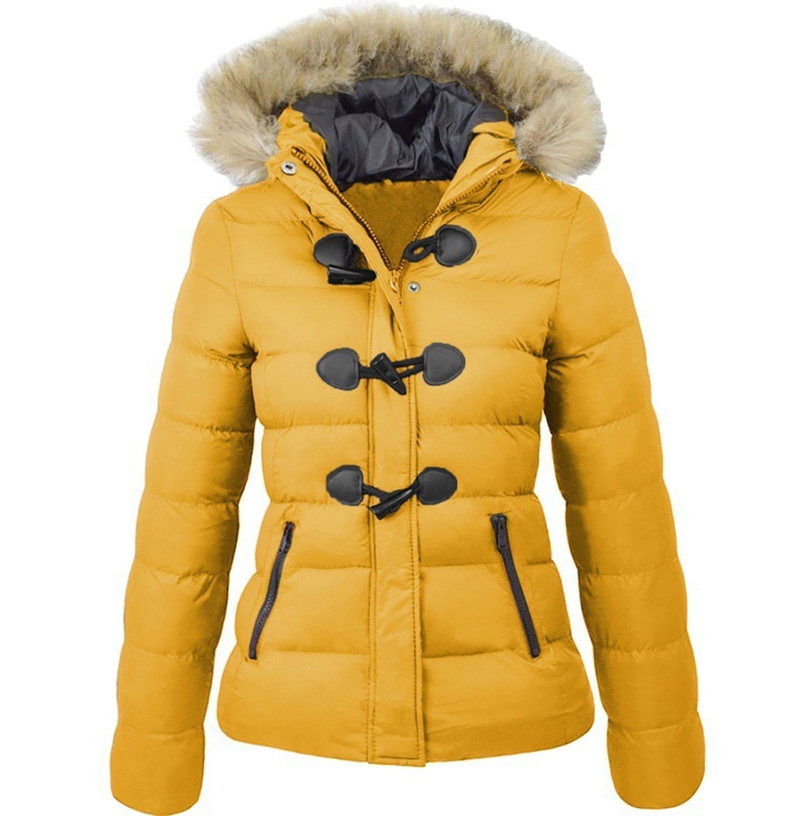 Krohn-e | Winterjacke mit Kragen für Damen