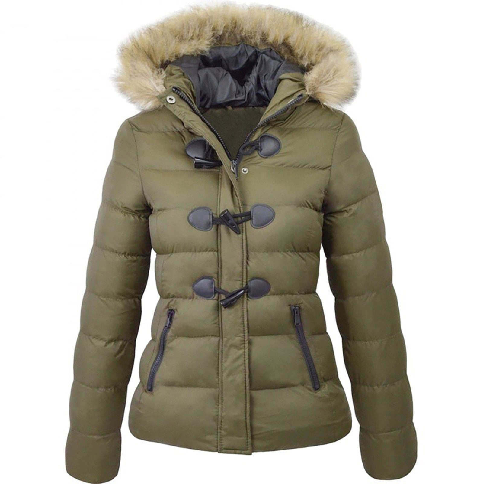 Krohn-e | Winterjacke mit Kragen für Damen