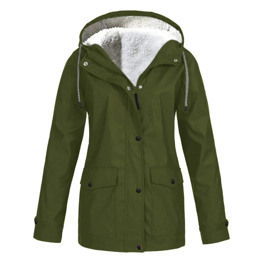 Krohn-e | Elegante und Warme Regenjacke