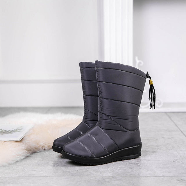 Krohn-e | Warme Leichte Winterstiefel für Damen