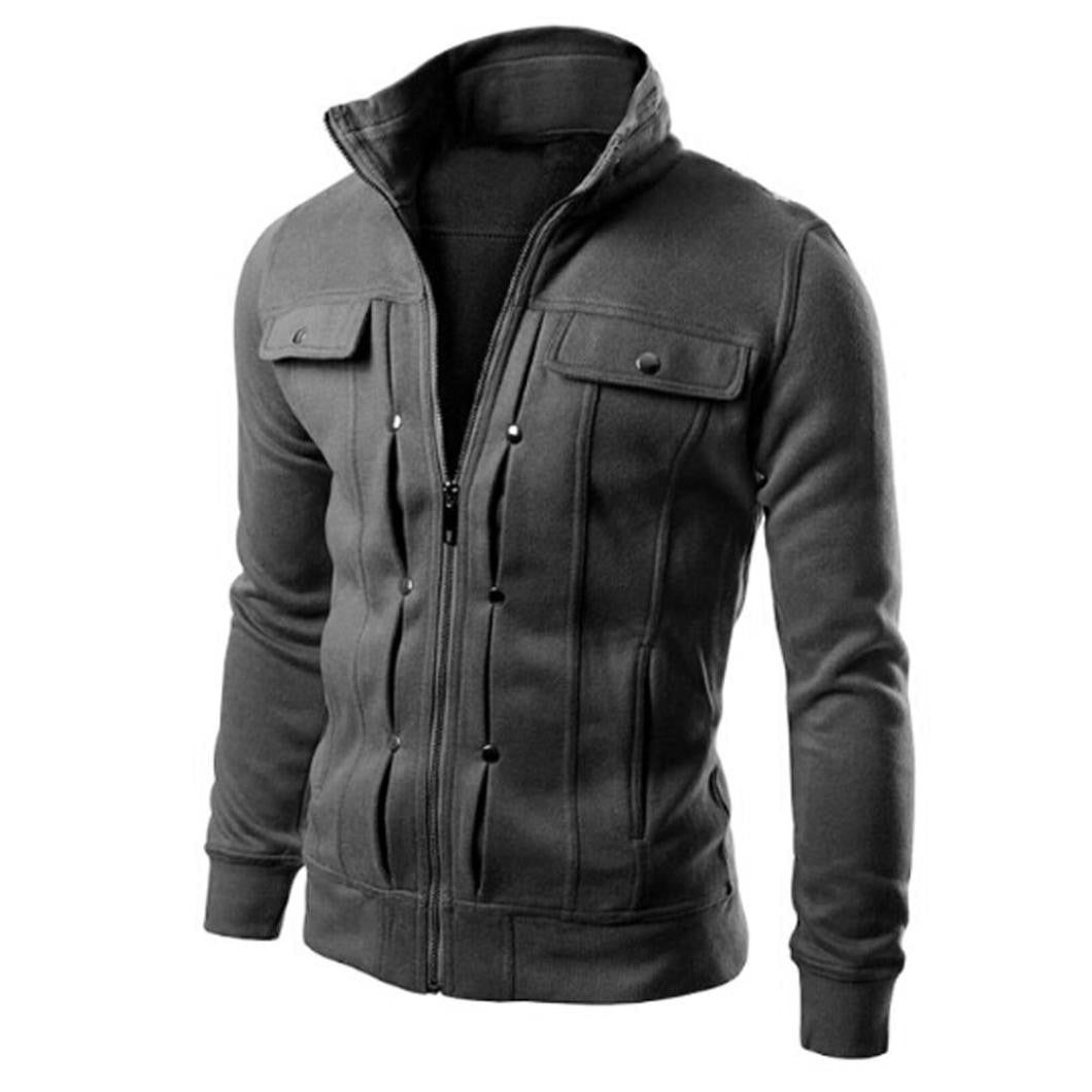Stylishe Herrenjacke mit Reißverschluss von Gerod