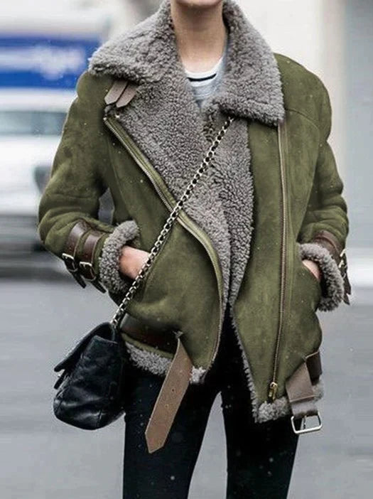 Krohn-e | Leder Schnallenjacke