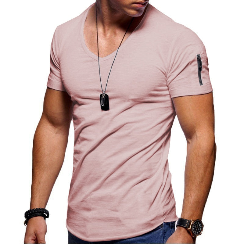 Shaun Herren Muscle-Shirt mit V-Ausschnitt