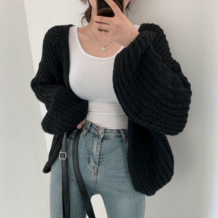 Krohn-e | Strick Jady Bequemer und Warmer Cardigan für Herbst und Winter!