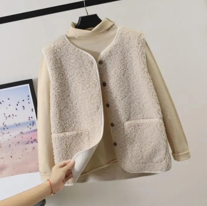 Krohn-e | Fleece Cardigan Stilvoll und Vielseitig