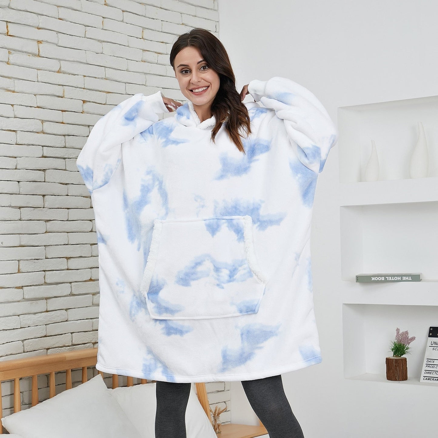 Krohn-e | Übergröße Damen Kapuzenpullover mit Kapuze