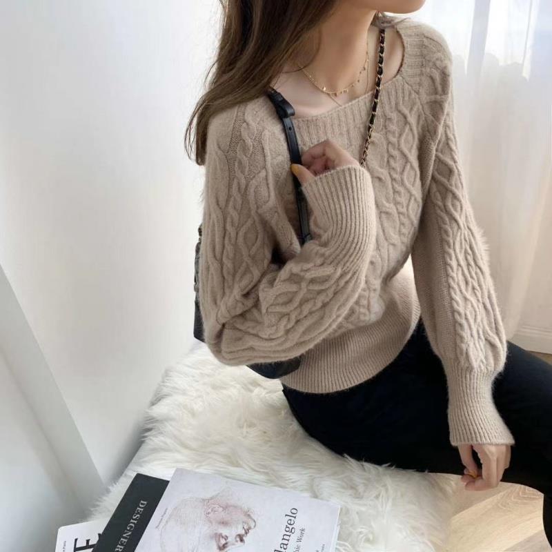 Krohn-e | Quadratkragen Pullover