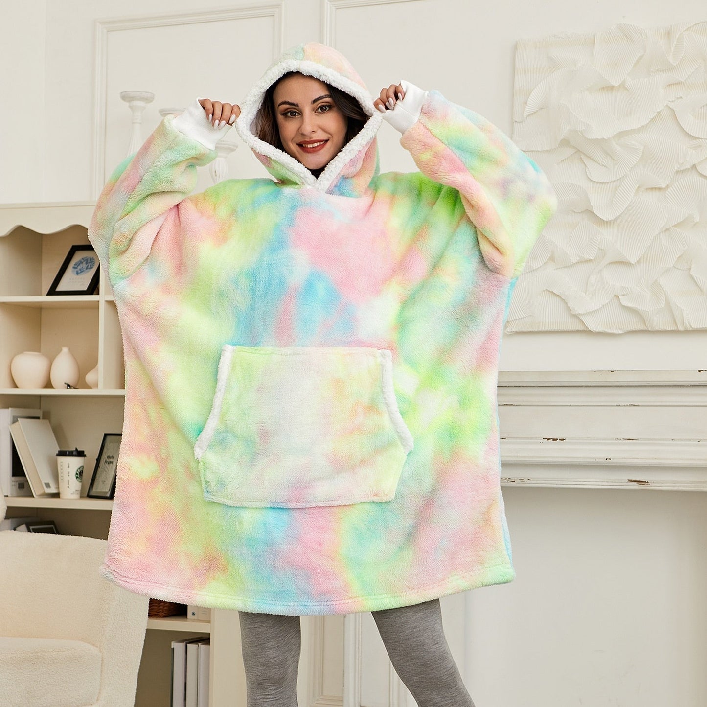 Krohn-e | Übergröße Damen Kapuzenpullover mit Kapuze