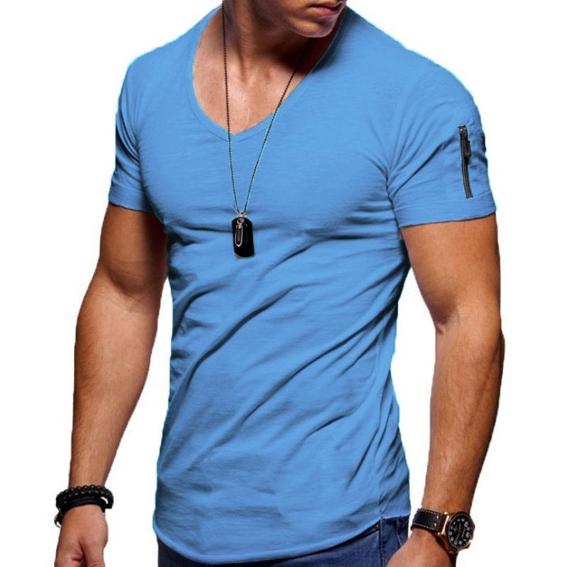 Shaun Herren Muscle-Shirt mit V-Ausschnitt