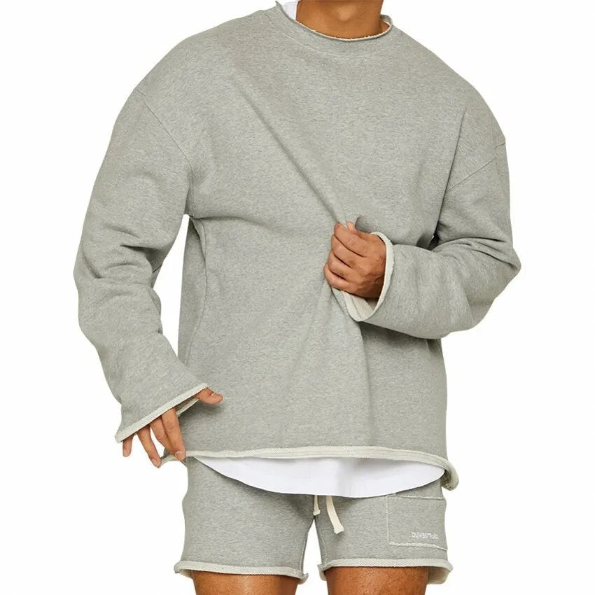 Fudus Sweatshirt and Shorts Set