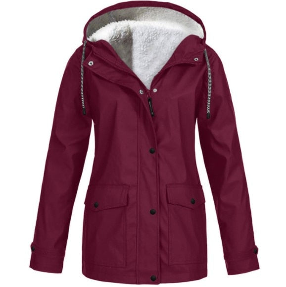 Krohn-e | Outdoor-Jacke - Wasserdicht, Winddicht & Weich Gefüttert