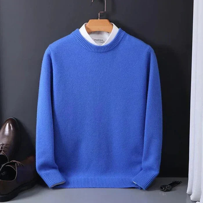 Krohn-e | Sweater - Herren Kaschmir Lockere Sweater