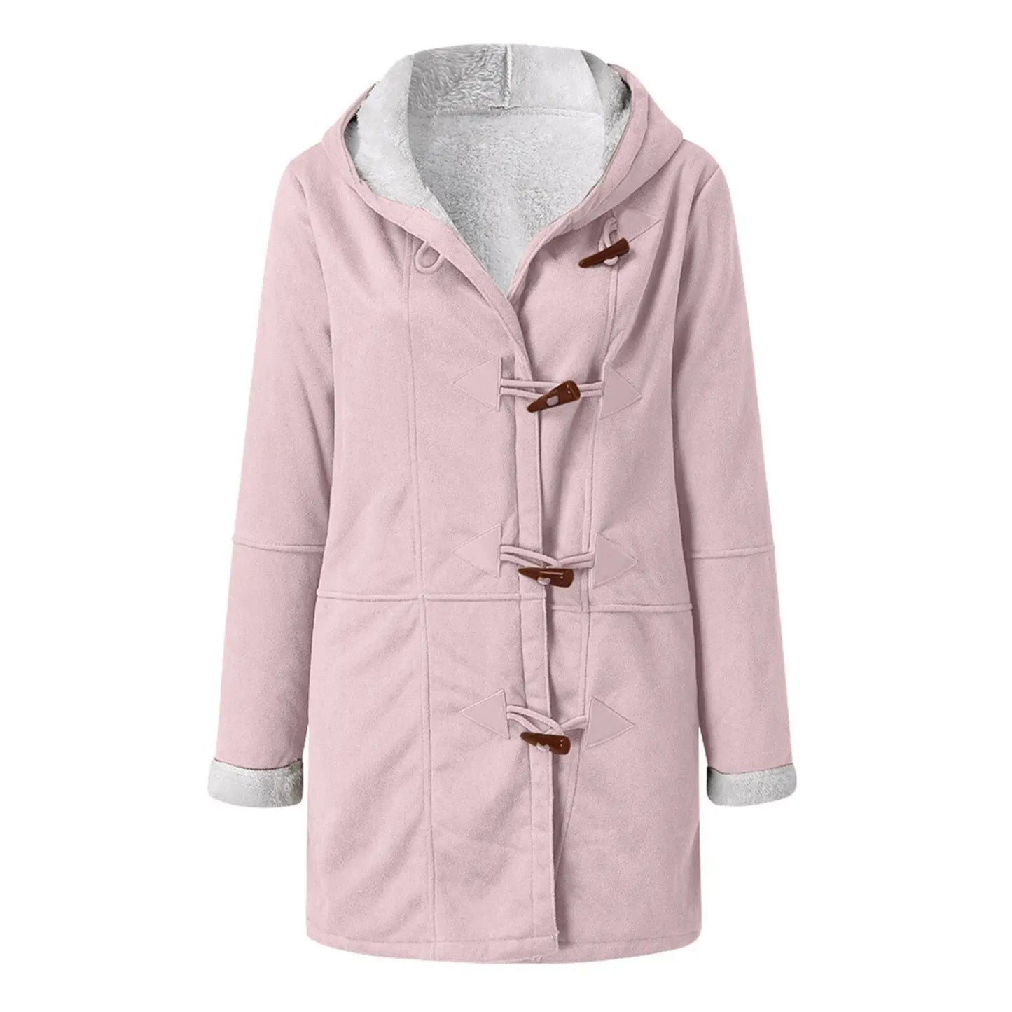 Krohn-e | Fleece - Wildlederjacke
