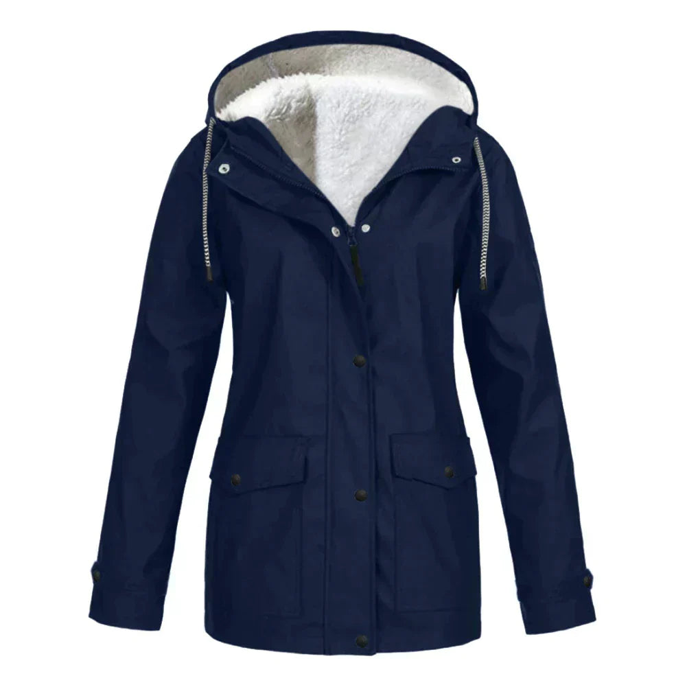 Krohn-e | Regenjacke für Damen Warm