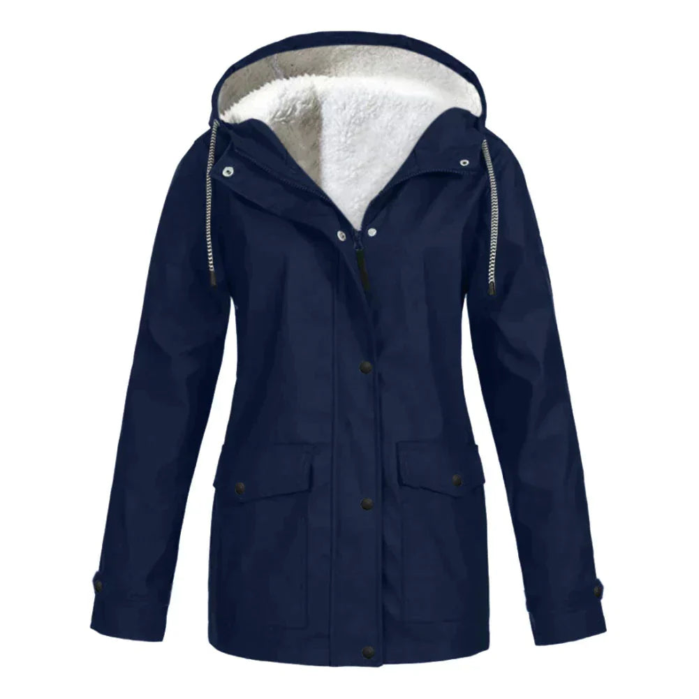 Krohn-e | Elegante und Warme Regenjacke