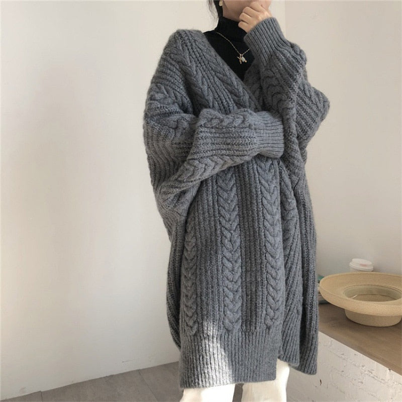 Krohn-e | Cardigan Aus Wolle Einheitsgröße für Frauen