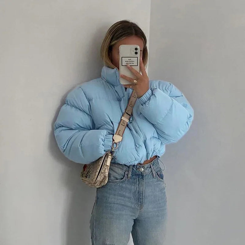 Krohn-e | Taillenlange Pufferjacke