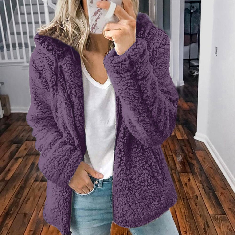Krohn-e | Weiche Kapuzenjacke für Frauen