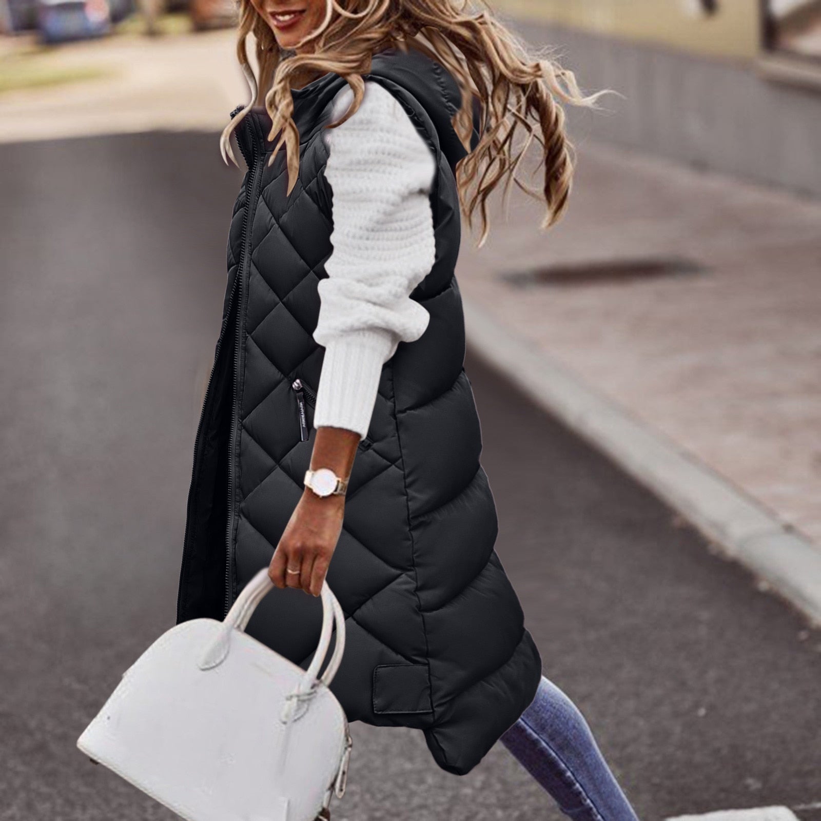 Krohn-e | Damen Long Bodywarmer