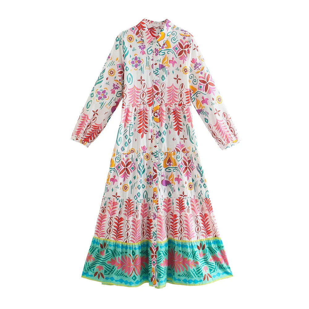 Karoline® Floral Midi Dress