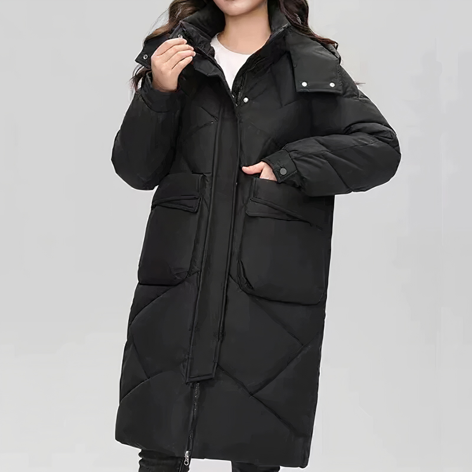 Krohn-e | Lange Daunenjacke