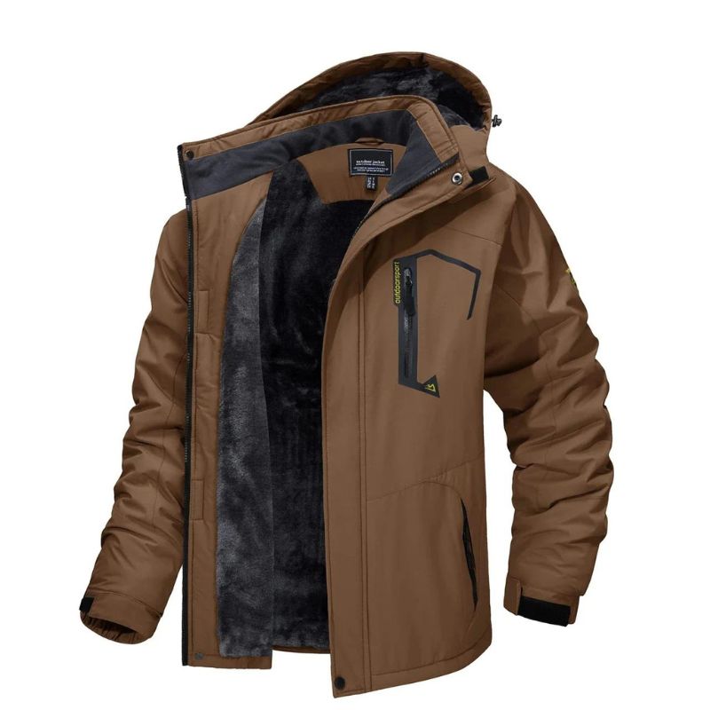 Kapuzenjacke mit Fleecefutter – Harold