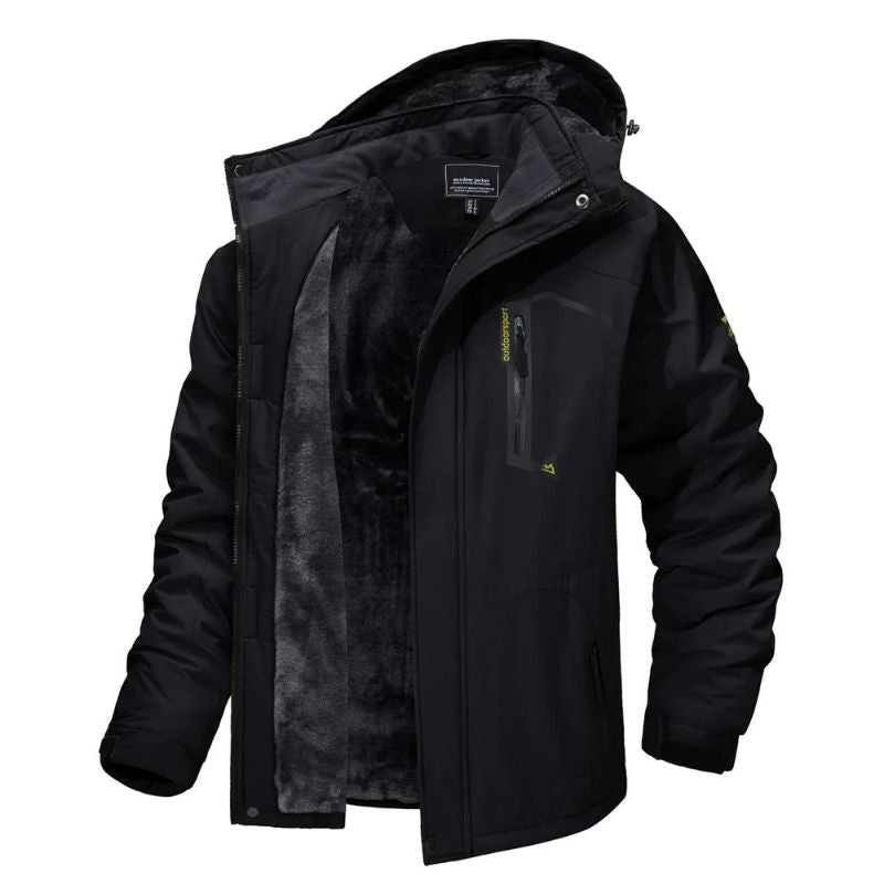 Kapuzenjacke mit Fleecefutter – Harold