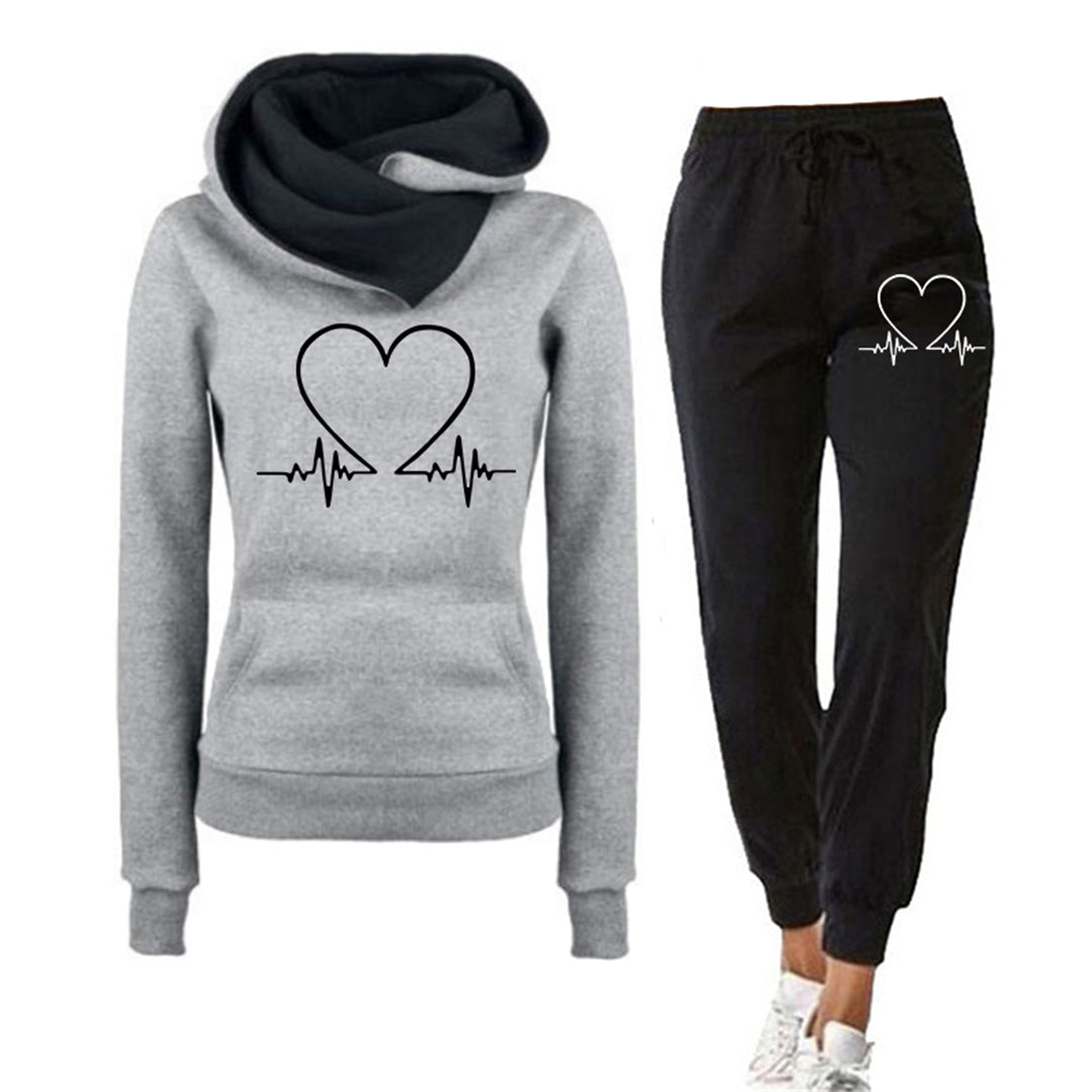 Elegantes Jogging-Set für Damen: HEARTBEAT - bequeme Hose