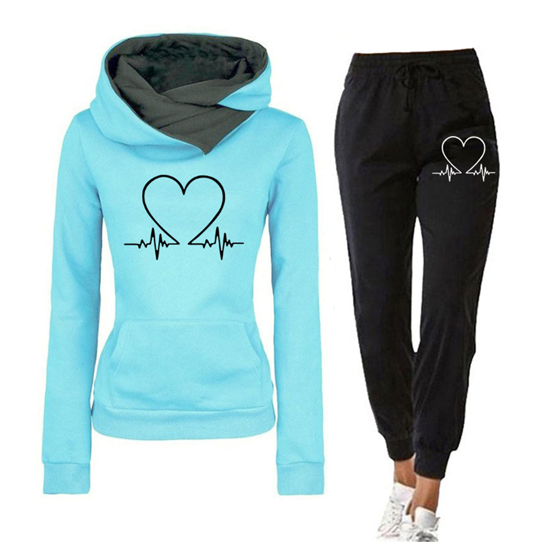 Elegantes Jogging-Set für Damen: HEARTBEAT - bequeme Hose