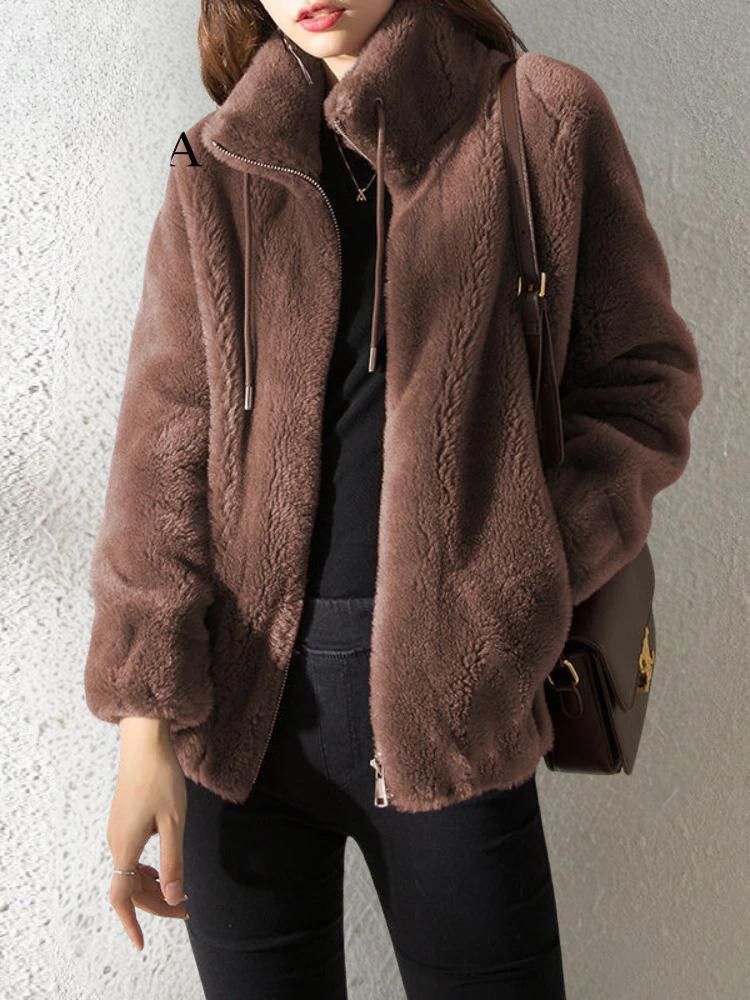 Modische warme Damen Winterjacke Hedi