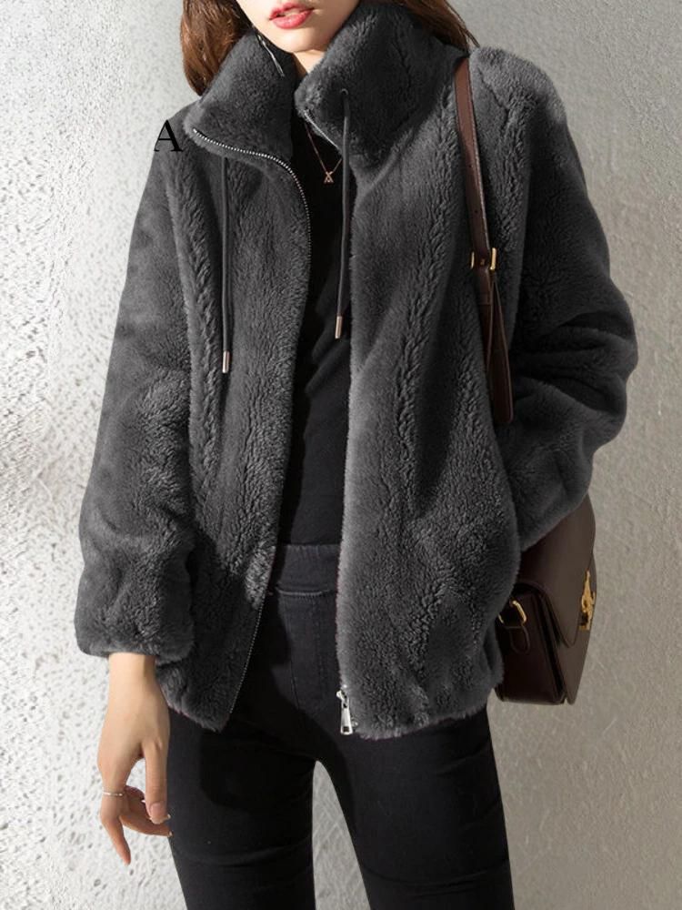 Modische warme Damen Winterjacke Hedi