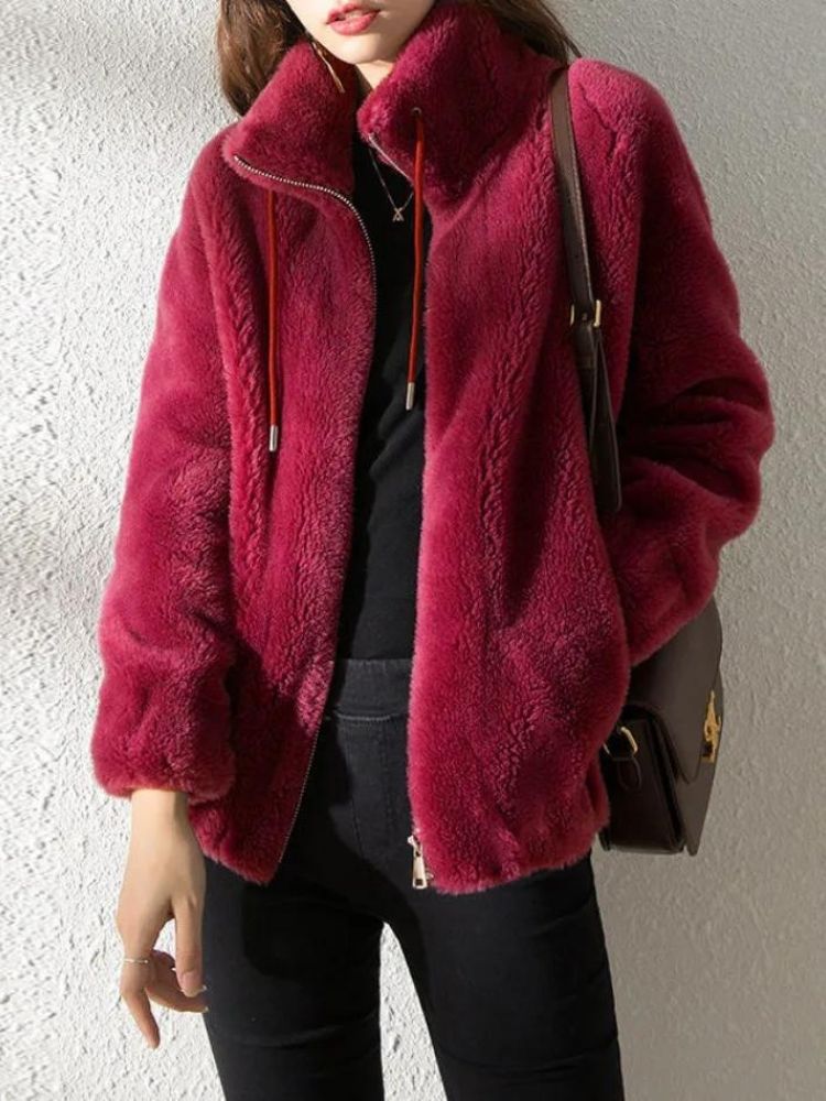 Modische warme Damen Winterjacke Hedi