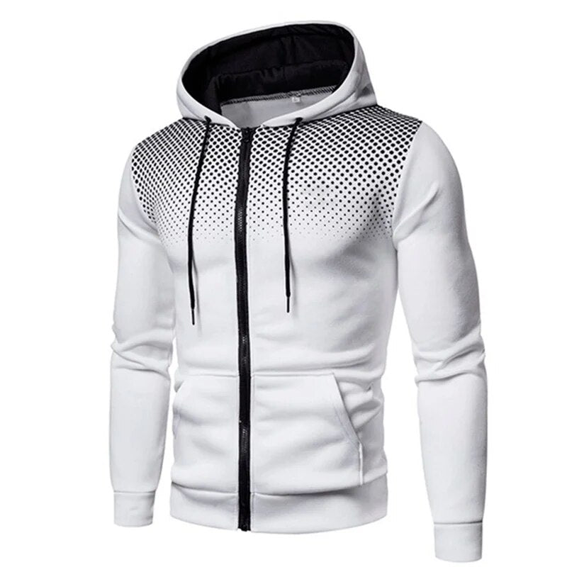 Krohn-e | Pullover mit Kapuze und Punkten
