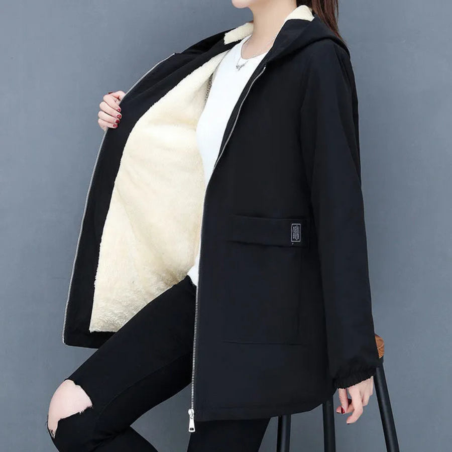 Krohn-e | Lässige Kapuzenjacke für Damen