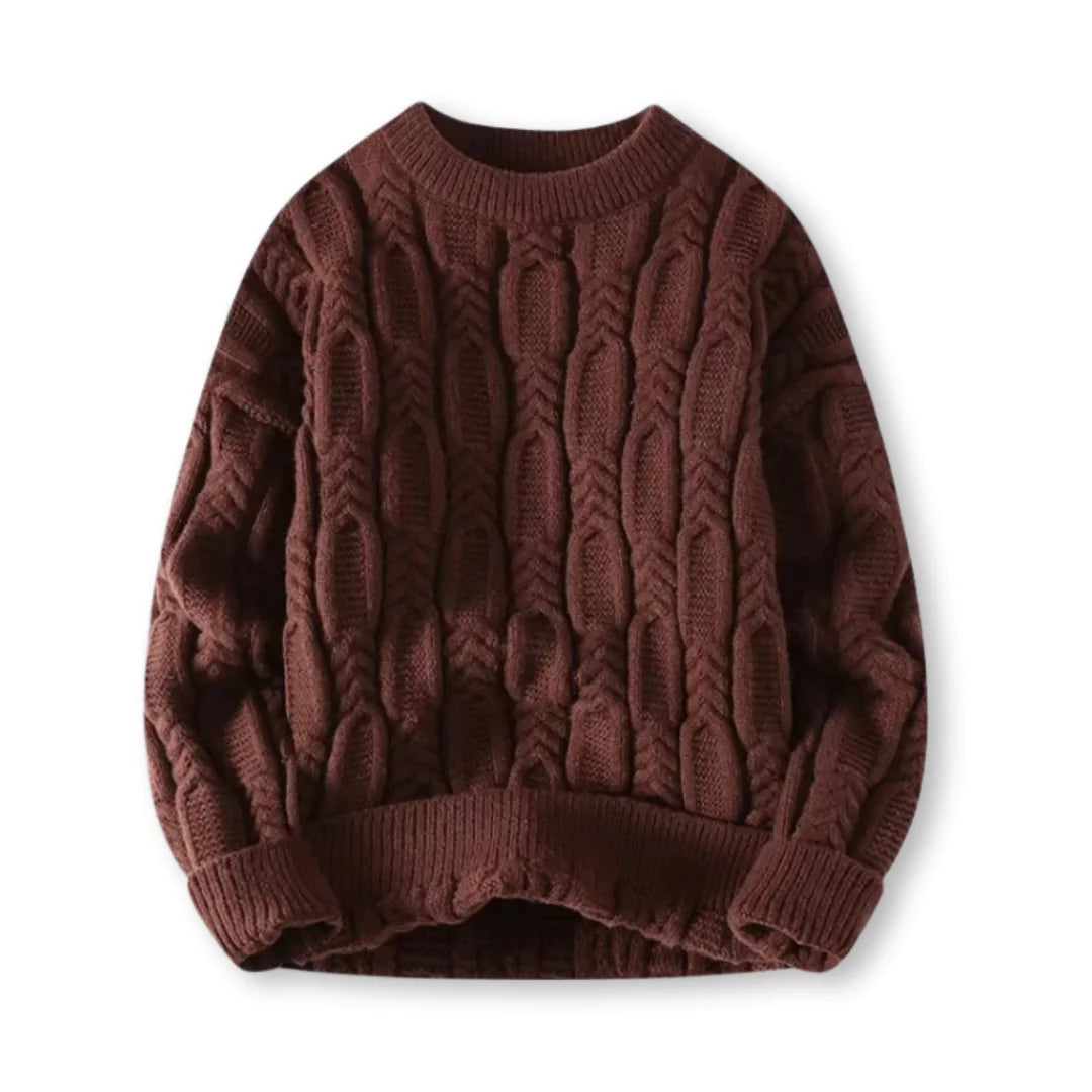 Klassischer, warmer Herren-Strickpullover – zeitlos elegant