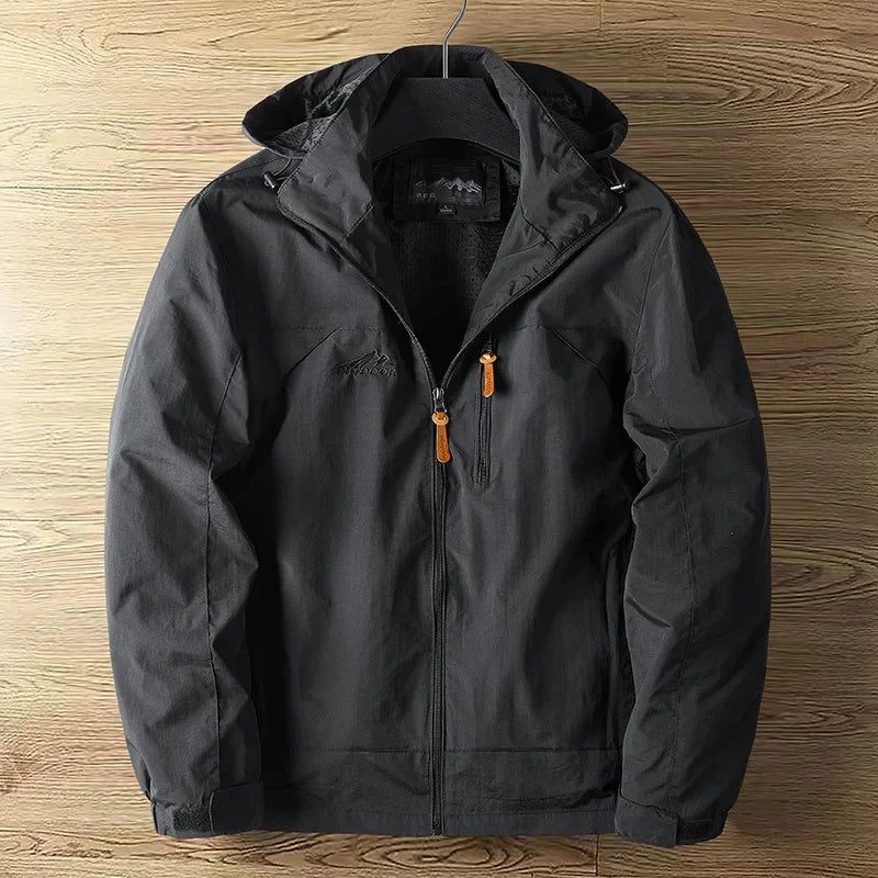 Krohn-e | Herren Outdoorjacke wasserdicht atmungsaktiv