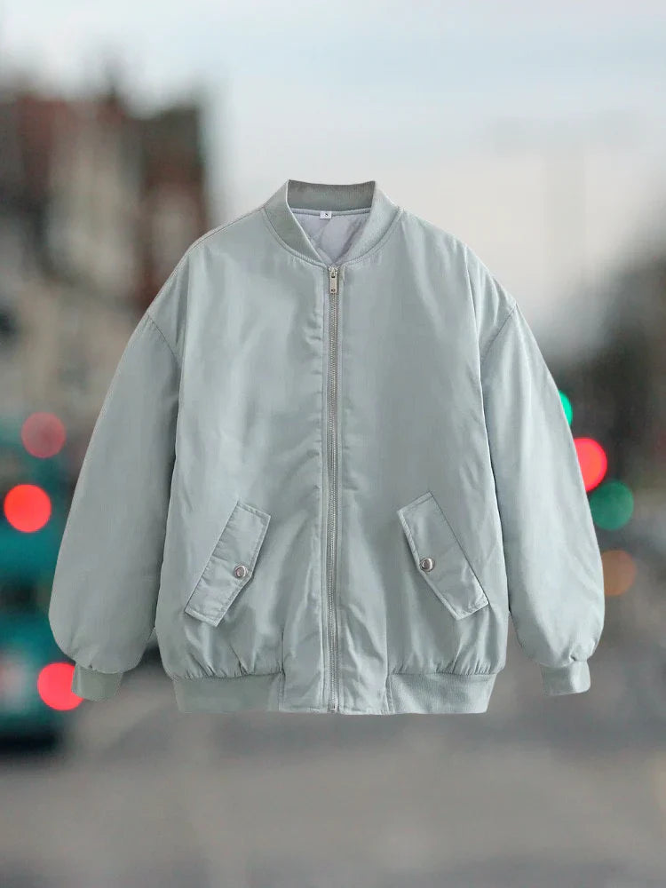 Hilde Oversized Bomber Jacket