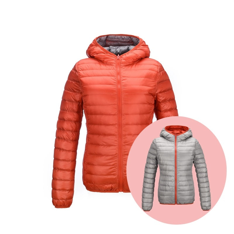 Krohn-e | Harmonie umkehrbar Ultra Light Daunenjacke