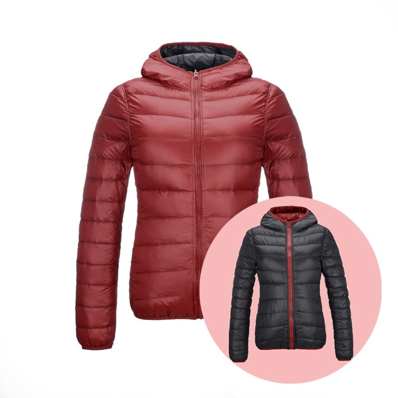 Krohn-e | Harmonie umkehrbar Ultra Light Daunenjacke