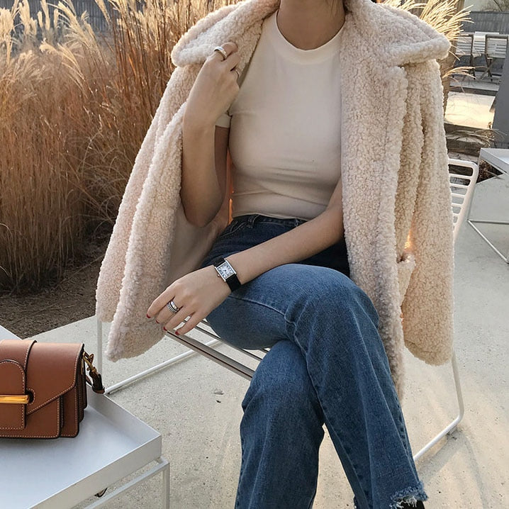 Krohn-e | Teddy Jacke für Damen